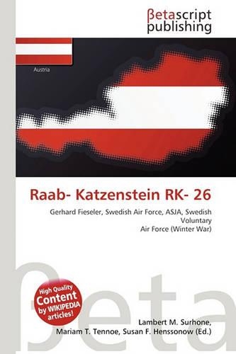 Raab- Katzenstein Rk- 26: (English)