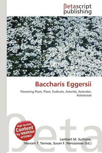 Baccharis Eggersii