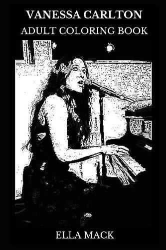 Vanessa Carlton Adult Coloring Book