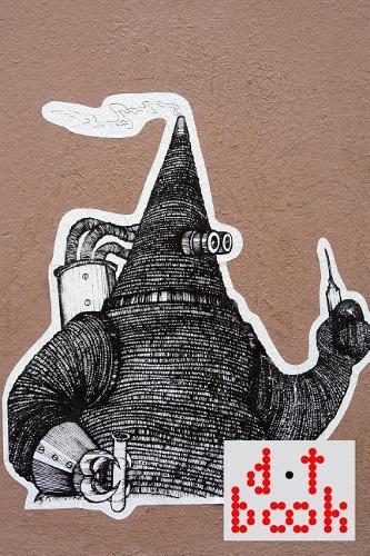 The Dot Book - A Dot Grid Notebook for Graphic Designers - Graffiti Series