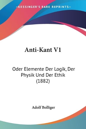 Anti-Kant V1