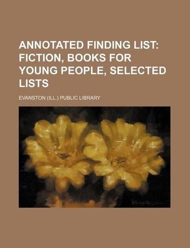 Annotated Finding List: (English)
