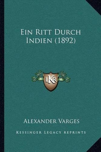 Ein Ritt Durch Indien (1892)