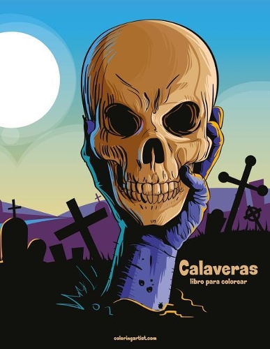Calaveras libro para colorear 1