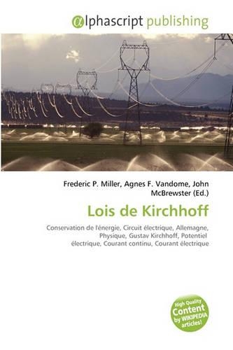 Lois de Kirchhoff