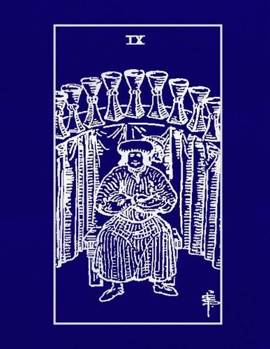 IX: Tarot Journal Diary Log Book, Record and Interpret Readings, 3 Tarot Card Spread Journal