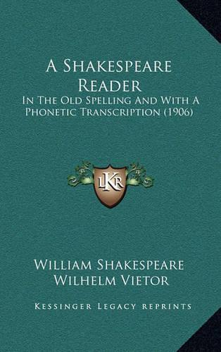 A Shakespeare Reader