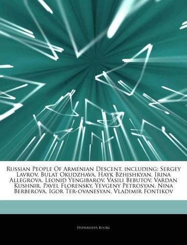 Articles on Russian People of Armenian Descent, Including