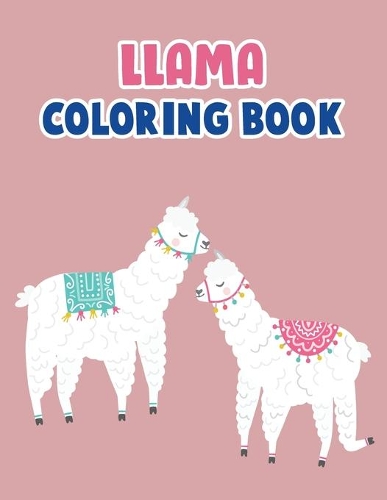 Llama Coloring Book