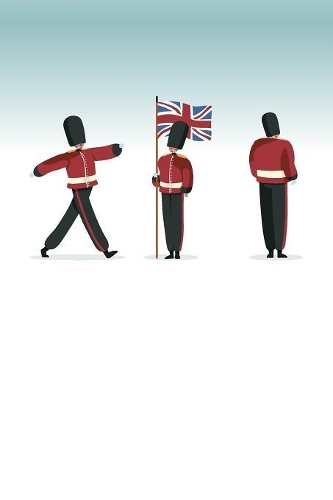 British Guards: ToDo List Notebook Daily Tasks Journal, 6x9 Inch, 120 Pages