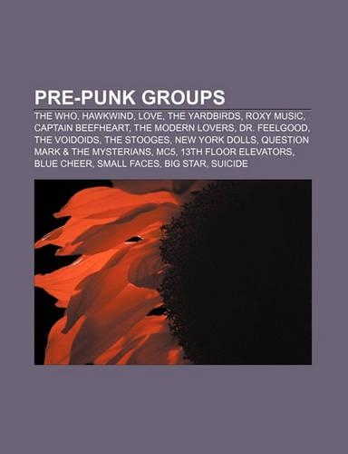 Pre-Punk Groups