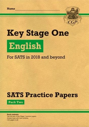 KS1 English SATS Practice Papers: Pack 2 (for the tests in 2018 and beyond)
