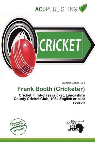 Frank Booth (Cricketer)