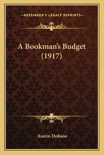 A Bookman's Budget (1917)