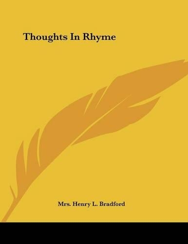 Thoughts In Rhyme