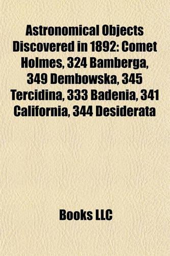 Astronomical Objects Discovered in 1892