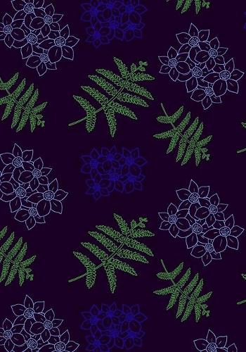 Blumen-Malbuch und Notizbuch