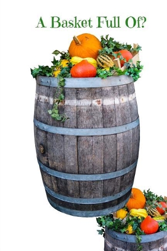 A Basket Full Of?: Customized Vegan journal, each page uniquely designed to your vegan needs with 100 pages and 6 x 9 and a glossy cover