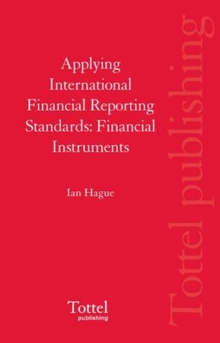 Applying International Financial Reporting Standards
