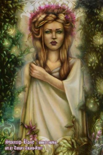Swamp Rose Goddess Journal