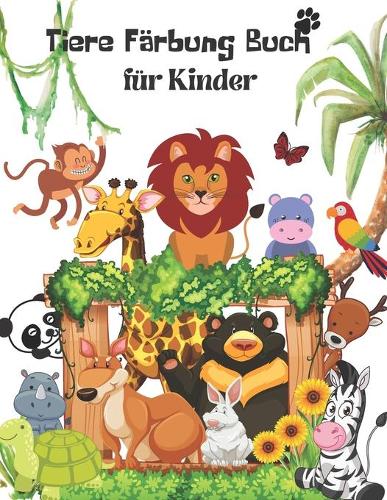 Tiere Färbung Buch