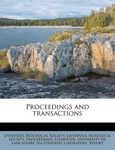 Proceedings and Transactions