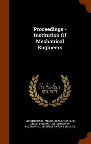 Proceedings - Institution of Mechanical Engineers: (English)