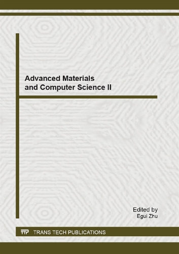 Advanced Materials and Computer Science II: (Volume 659 Advanced Materials Research)