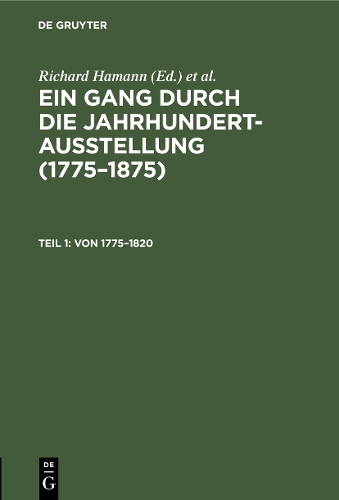 Von 1775–1820: (German)