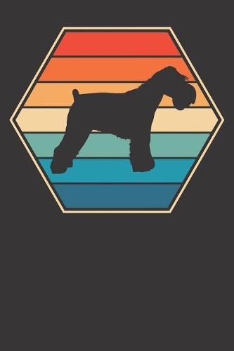 Miniature Schnauzer Notebook: Dog Retro Gift 6x9 College Ruled 120 Pages Student Teacher School