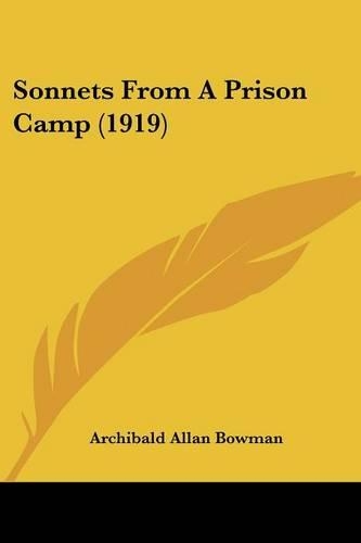 Sonnets From A Prison Camp (1919): (English)