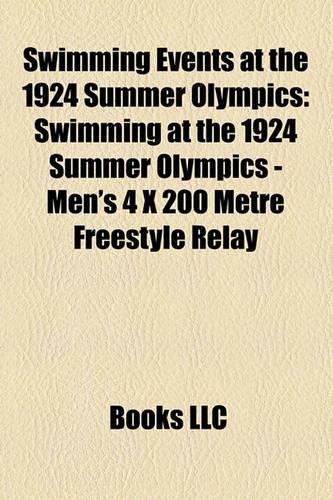 Swimming Events at the 1924 Summer Olympics