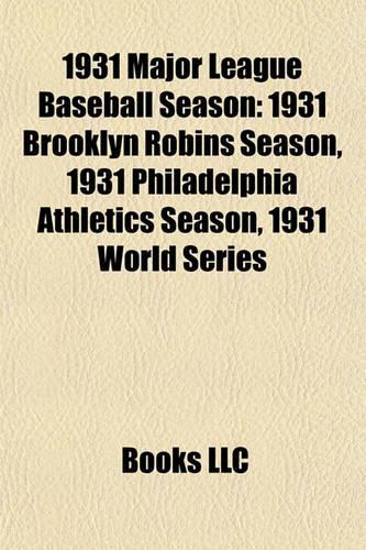 1931 Major League Baseball Season