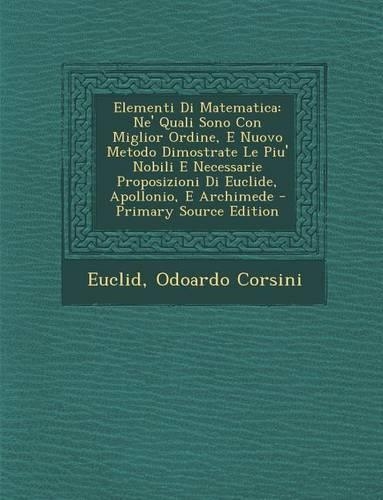 Elementi Di Matematica