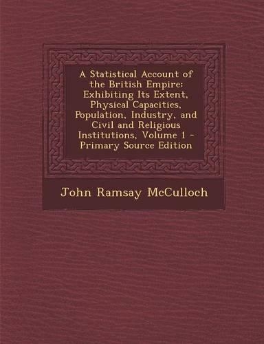 A Statistical Account of the British Empire