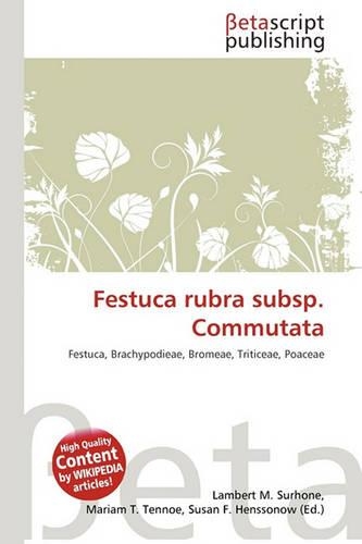 Festuca Rubra Subsp. Commutata