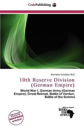 10th Reserve Division (German Empire)
