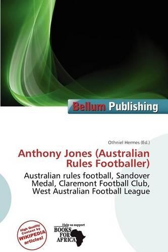 Anthony Jones (Australian Rules Footballer)
