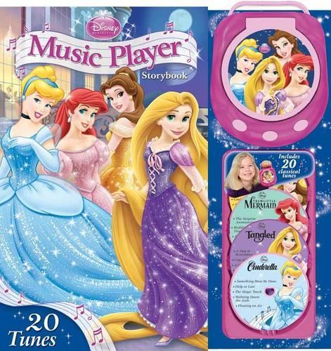 Disney Princess Music Player Storybook: Cinderella, Tangled, the Little Mermaid, Beauty and the Beast