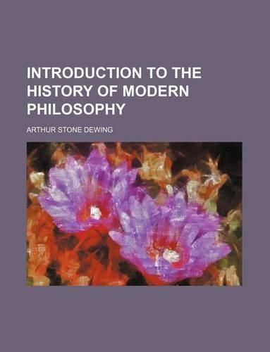Introduction to the History of Modern Philosophy