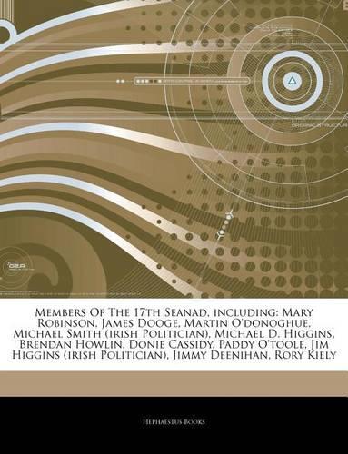 Articles on Members of the 17th Seanad, Including