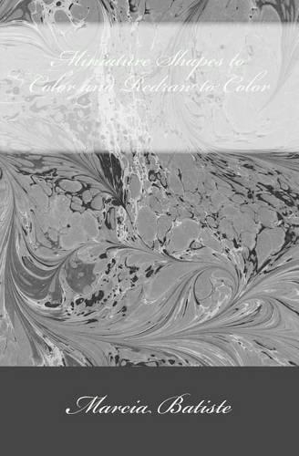 Miniature Shapes to Color and Redraw to Color