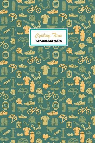 Cycling Time Dot Grid Notebook