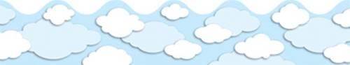 Clouds Scalloped Borders