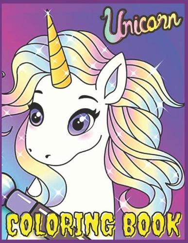 Unicorn: Coloring book for children and adults fun, easy and comfortable (coloring book for adults and children 2-4 4-8 8-12) wonderful and high-quality imag