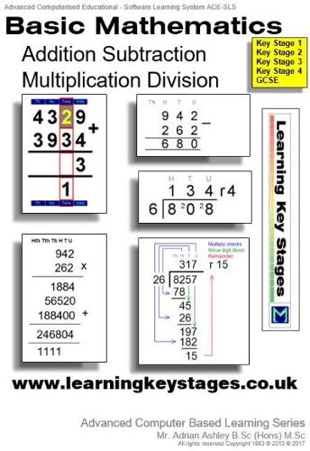 Basic Mathematics Addition Subtraction Multiplication Division