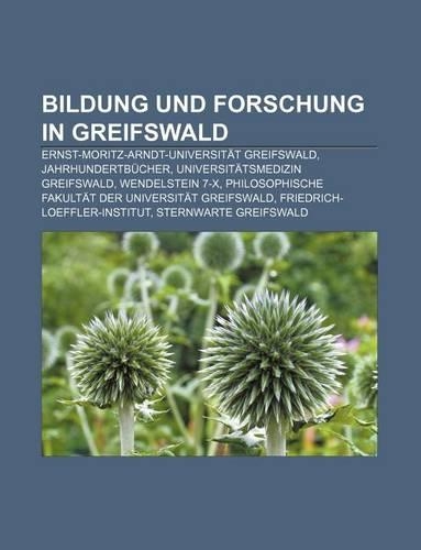 Bildung Und Forschung in Greifswald