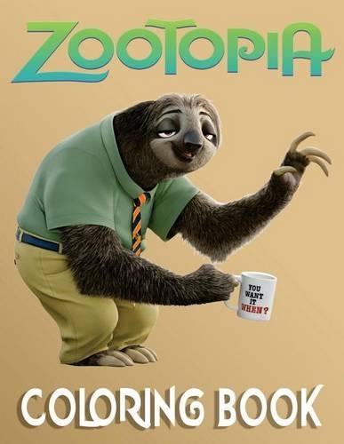 Zootopia Coloring Book - 80 Pages A4 (Volume 1)