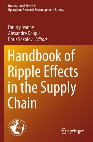 Handbook of Ripple Effects in the Supply Chain