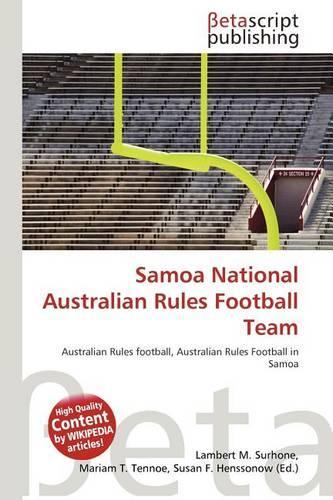 Samoa National Australian Rules Football Team